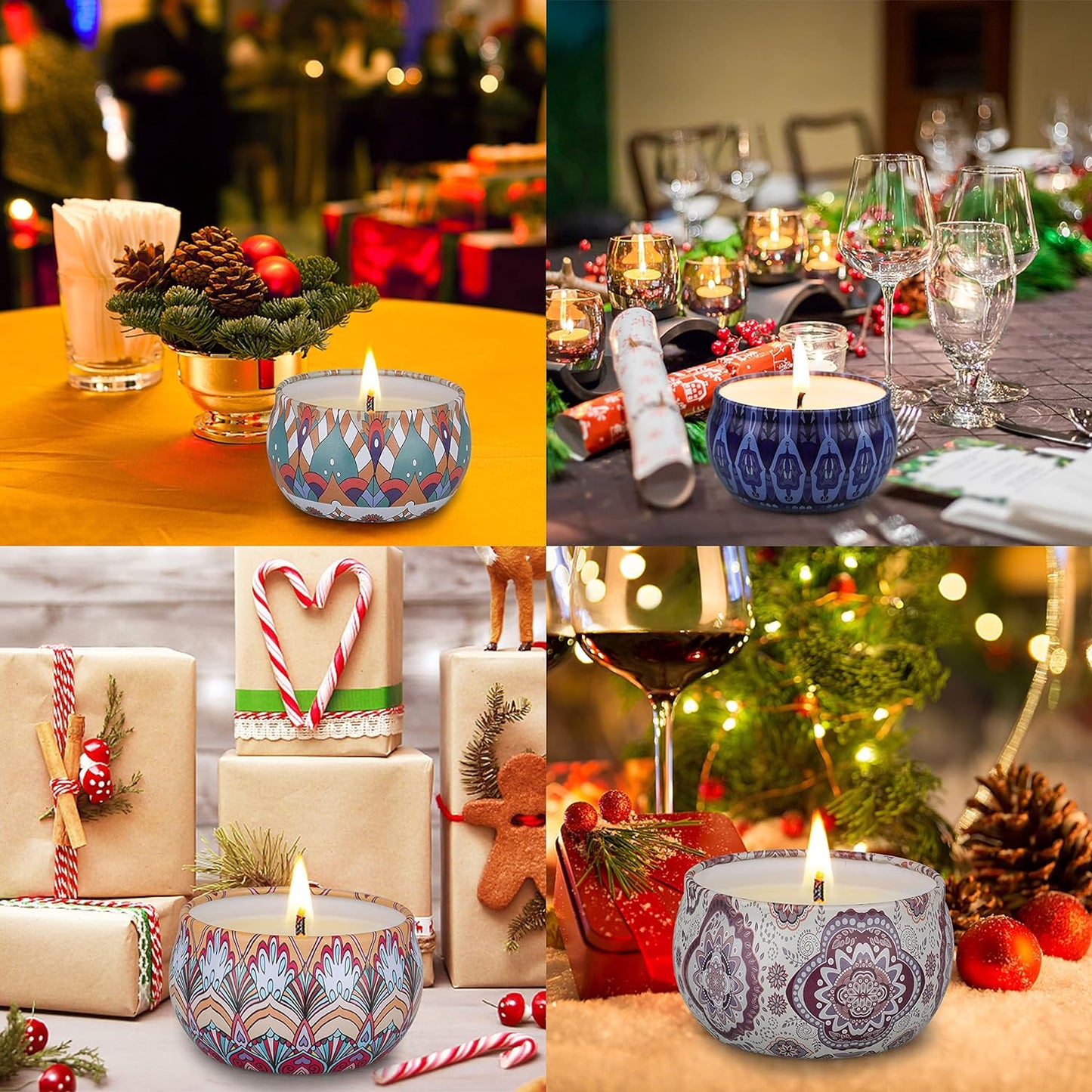 Candles Gifts for Women, 12 Pack Soy Wax Candles for Home Scented, Birthdays Thank You Mothers Day Christmas Gifts for Women Mom Who Have Everything