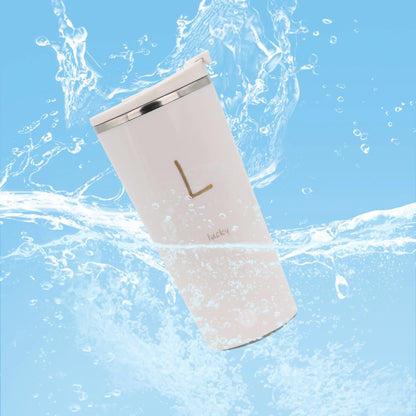 Rechargeable Self Stirring Mug - Magnetic Electric Auto Mixing Stainless Steel Cup for Office/Kitchen/Travel/Home-400 Ml/13.5 Oz(White)